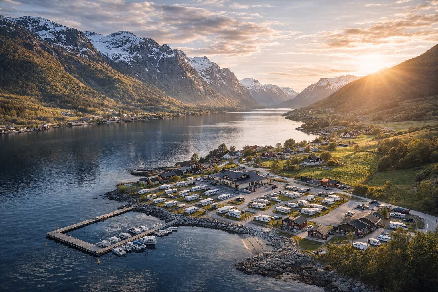 Campingplasser og fritidsanlegg