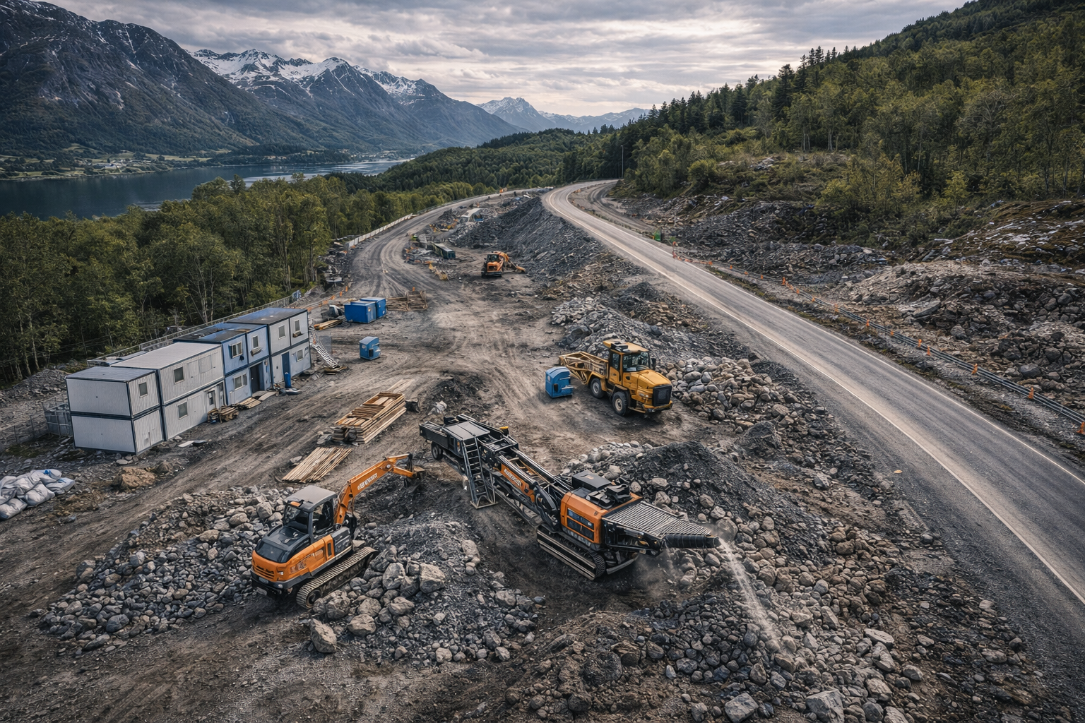 Anleggsbransjen og maskinentreprenører